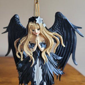 Nene Thomas Collection, Fairy Figurines,c/w display stand, 4 available EUC